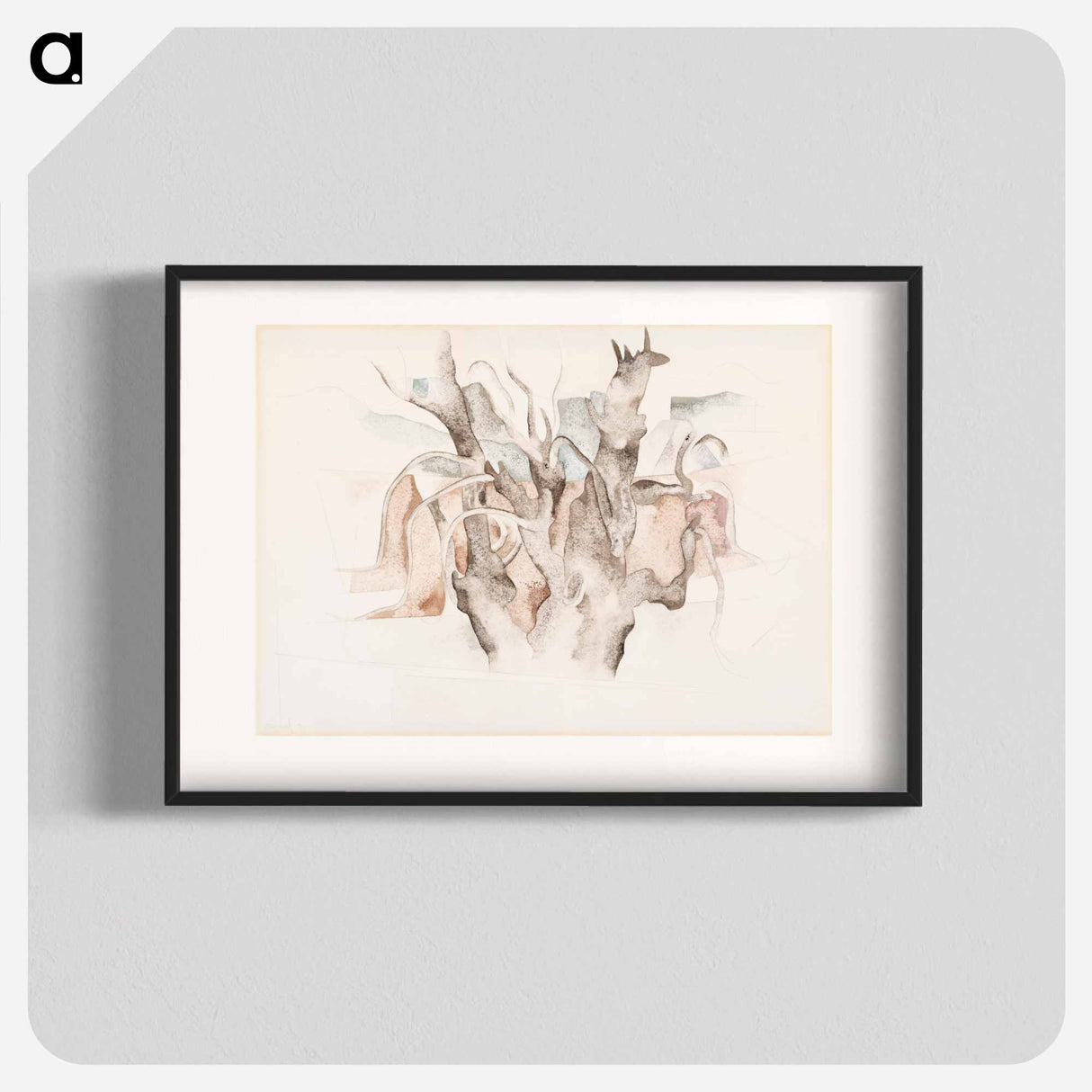 Bermuda: Tree - Charles Demuth Poster.