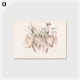 アートポストカード-Bermuda: Tree - チャールズ デムス Postcard.