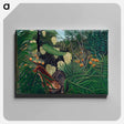 アートパネル-Fight Between Tiger and Buffalo
 - クリーブランド美術館 Canvas.