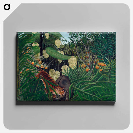 アートパネル-Fight Between Tiger and Buffalo
 - クリーブランド美術館 Canvas.