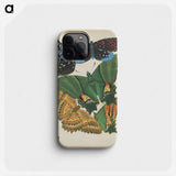 E.A. Séguy's vintage butterflies insect illustration - E.A.セギー Phone Case.