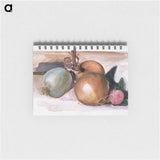 アートメモ帳-Still-Life - Study of Onions - エドワード バーン ジョーンズ Memo.