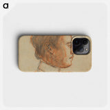 Český Krumlov relative of the artist by Egon Schiele - エゴン シーレ Phone Case.