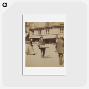 アートポストカード-Street Vendor
 - ウジェーヌ アジェ Postcard.
