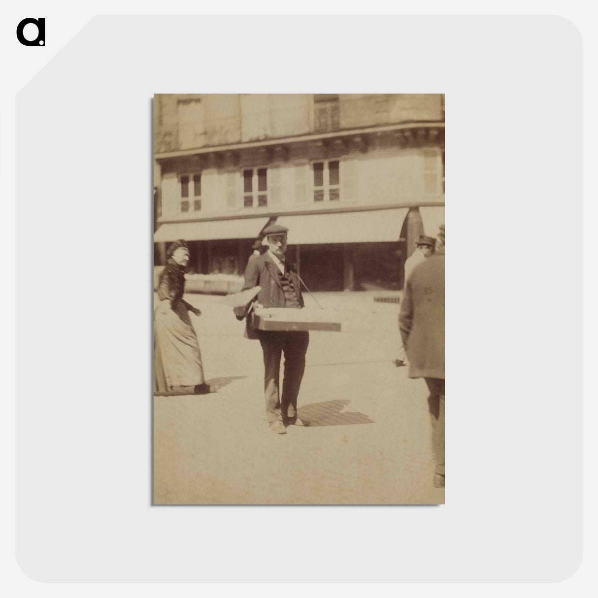 アートポストカード-Street Vendor
 - ウジェーヌ アジェ Postcard.