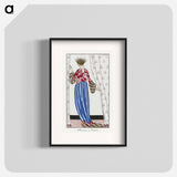 Costumes Parisiens, No. 71: Manteau de Théâtre - ジョージ バービエ Poster.
