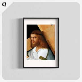 アートポスター-Christ Carrying the Cross - ジョヴァンニ ベッリーニ Poster.