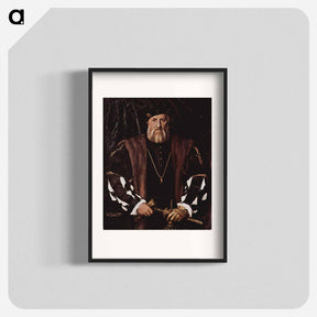 アートポスター-Portrait of Charles de Solier - ハンス ホルバイン Poster.