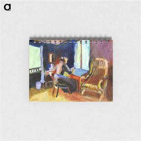 アートメモ帳-Swiss Interior (Jane Matisse) - アンリ マティス Memo.