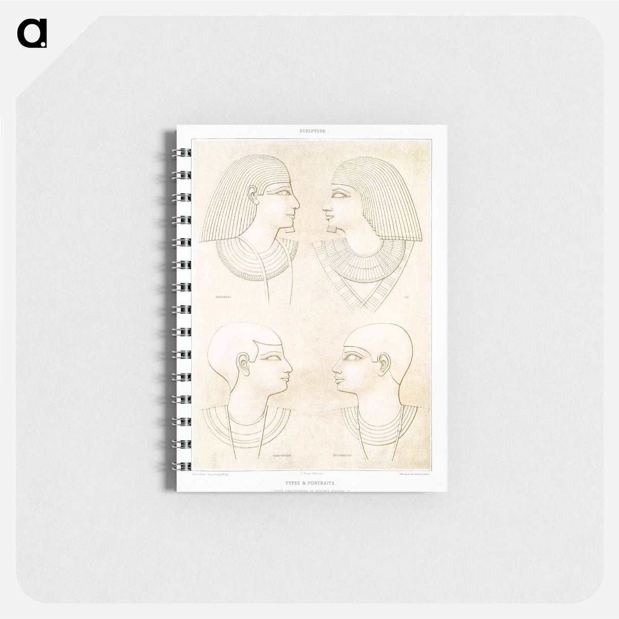 アートメモ帳-Egyptian Types & Portraits
 - エジプト美術史 Memo.