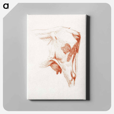 アートパネル-Back legs of a cow - ジャン ベルナール Canvas.