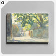 アートパネル-Sunlit Wall Under a Tree - ジョン シンガー サージェント Canvas.