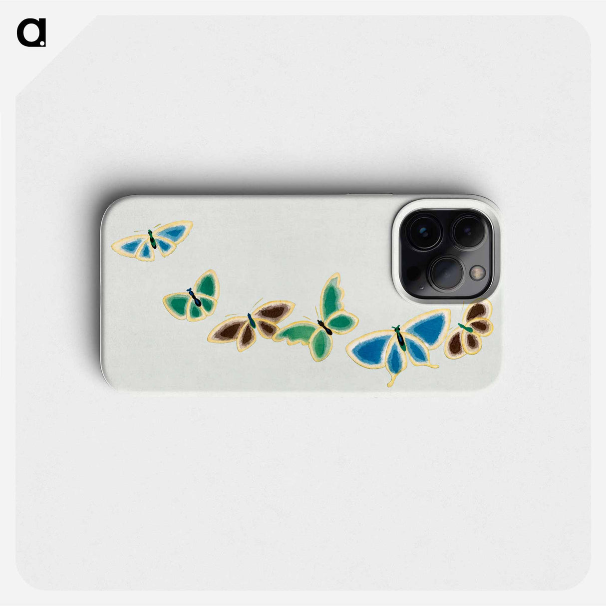 Vintage butterfly - Kamisaka Yukika Phone Case.