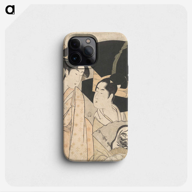 1-98_Kitagawa-Utamaro_phone