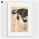 Fan Vendor - 喜多川 歌麿 Poster.