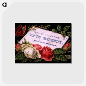 アートポストカード-Sulphide of Arsenicum Advertisement
 - 国立医学図書館 Postcard.