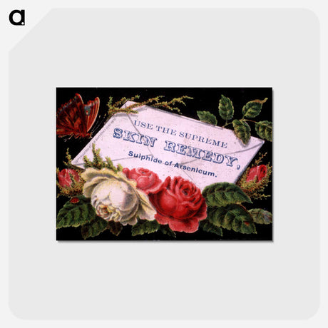 アートポストカード-Sulphide of Arsenicum Advertisement
 - 国立医学図書館 Postcard.