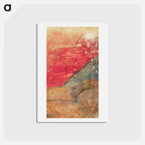 アートポストカード-Reclining Tahitian - ポール ゴーギャン Postcard.