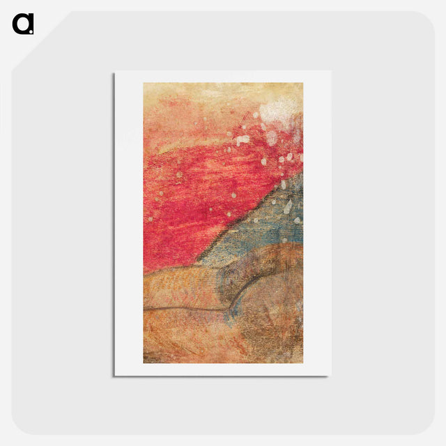 アートポストカード-Reclining Tahitian - ポール ゴーギャン Postcard.