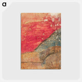 アートポストカード-Reclining Tahitian - ポール ゴーギャン Postcard.