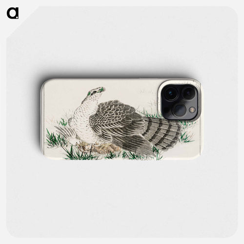 Japanese Hawk-Eagle Illustration
 - 鳥類図鑑 Phone Case.