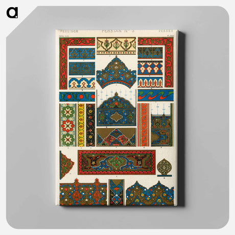 アートパネル-Nineteenth-Century Ornament
 - 装飾の文法 Canvas.