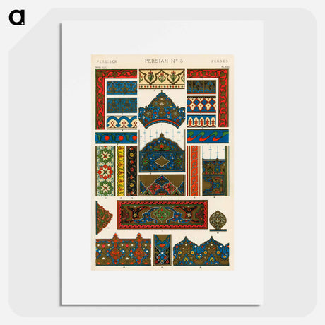 アートポスター-Nineteenth-Century Ornament
 - 装飾の文法 Poster.