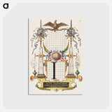 アートポストカード-Guide for Constructing the Letter I
 - 書道のお手本 Postcard.