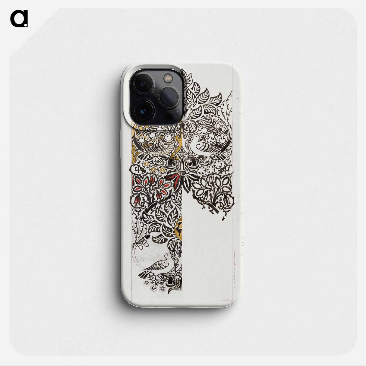 Dove and Rose - William Morris Phone Case.