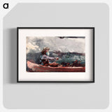 Adirondacks Guide - Winslow Homer Poster.