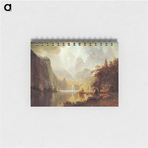 アートメモ帳-In the Mountains - アルバート ビアスタット Memo.