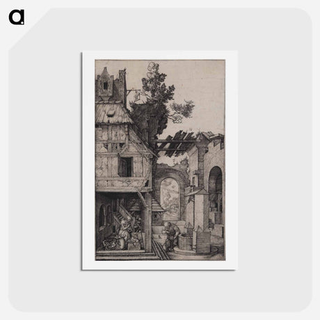 アートポストカード-Nativity - アルブレヒト デューラー Postcard.