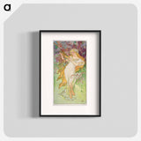 The Four Seasons "Spring" - Alphonse Mucha Poster.