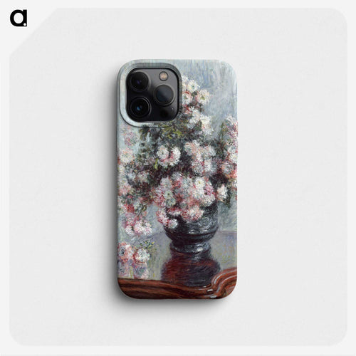菊 - クロード モネ Phone Case.