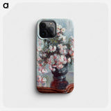 Chrysanthemums - Claude Monet Phone Case.