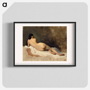 アートポスター-Study of a Reclining Nude
 - クリーブランド美術館 Poster.
