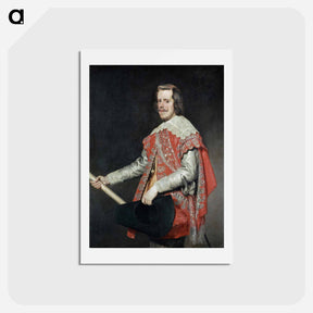 アートポストカード-Philip IV, King of Spain - ディエゴ ベラスケス Postcard.