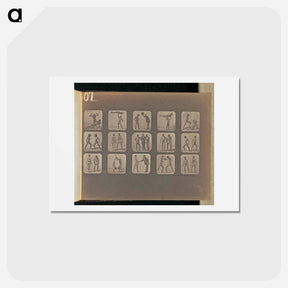 アートポストカード-Posturing
 - エドワード マイブリッジ Postcard.