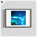 アートポスター-Plankton Bloom in the Falkland Current
 - 上空からの地球 Poster.