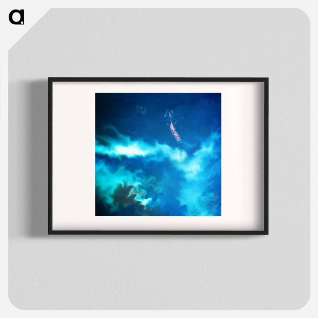 アートポスター-Plankton Bloom in the Falkland Current
 - 上空からの地球 Poster.