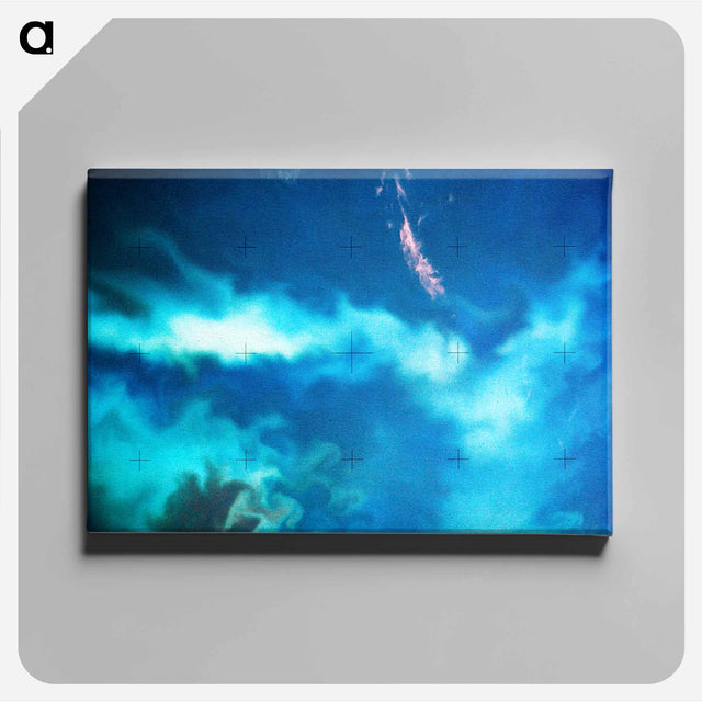 アートパネル-Plankton Bloom in the Falkland Current
 - 上空からの地球 Canvas.