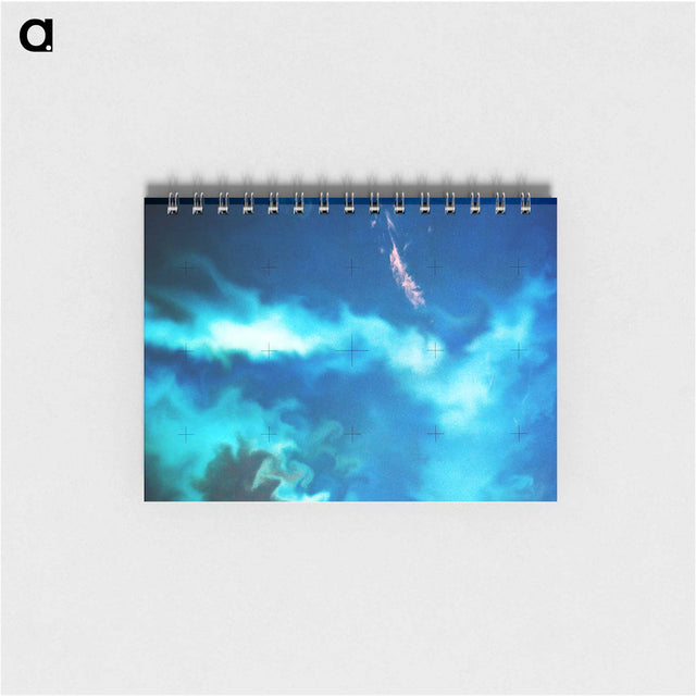 アートメモ帳-Plankton Bloom in the Falkland Current
 - 上空からの地球 Memo.