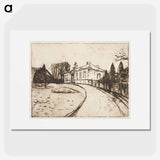The House - Edvard Munch Poster.