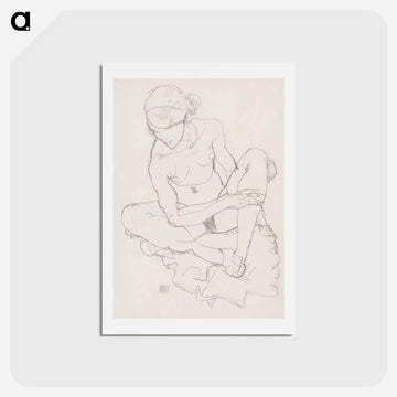 Untitled - エゴン シーレ Postcard.