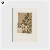 アートポストカード-The Sleep of Reason Produces Monsters - フランシスコ デ ゴヤ Postcard.