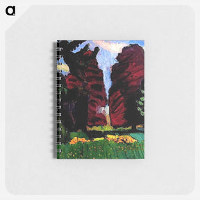 アートメモ帳-Copper Beeches - アンリ マティス Memo.