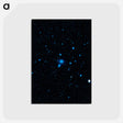 アートポストカード-Galaxy Cluster
 - ハッブル画像 Postcard.