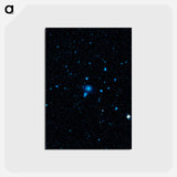 アートポストカード-Galaxy Cluster
 - ハッブル画像 Postcard.