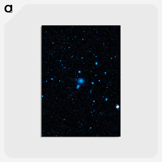 アートポストカード-Galaxy Cluster
 - ハッブル画像 Postcard.