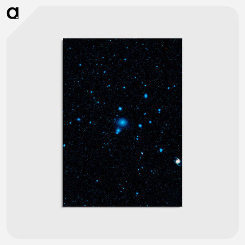 Galaxy Cluster
 - ハッブル画像 Postcard.